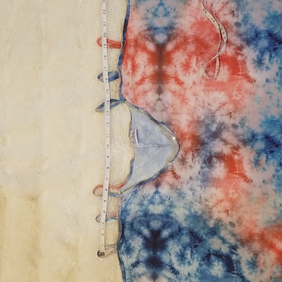 Lulla Collection by Bindya Tie Dye Top/Cover Up size L or XL - Picture 8 of 10